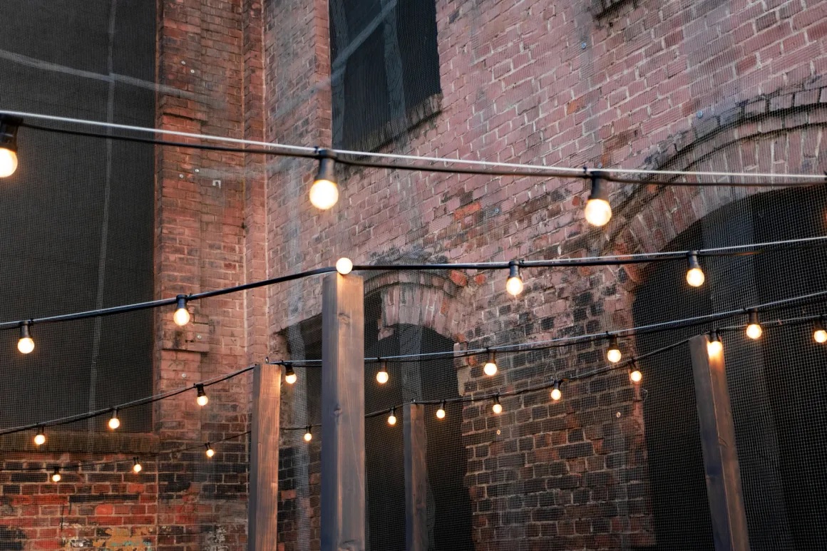 Wedding setup at The Livery venue