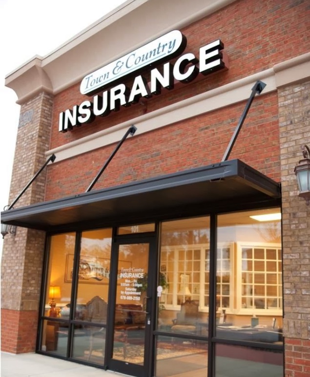 Sample Insurance storefront in Dacula, Georgia